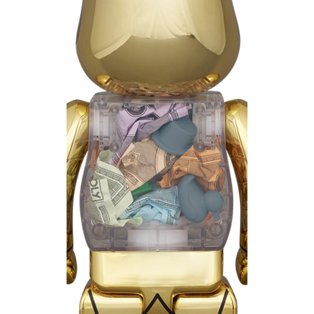 400% Bearbrick - Mr. Monopoly (90-vuotisjuhla)