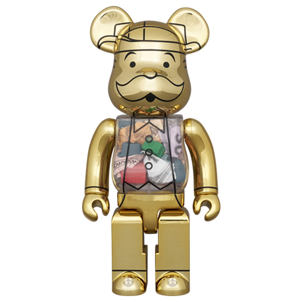 400% Bearbrick - Mr. Monopoly (90-vuotisjuhla)