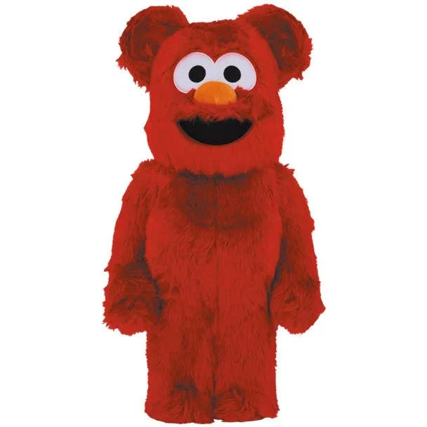 400% Bearbrick Elmo Costume Edition V2 figurine from Sesame Street by Medicom Toy.
