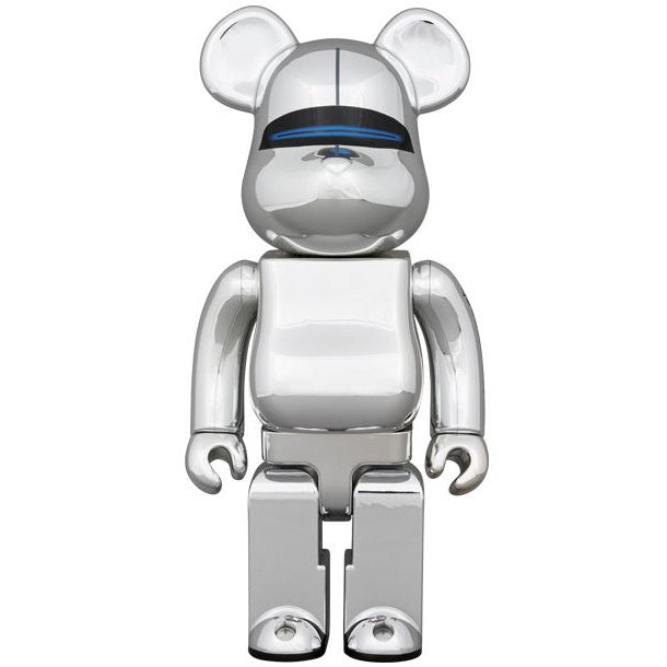 1000 % Bearbrick – Hajime Sorayama Robot (Blue Lights ed.)