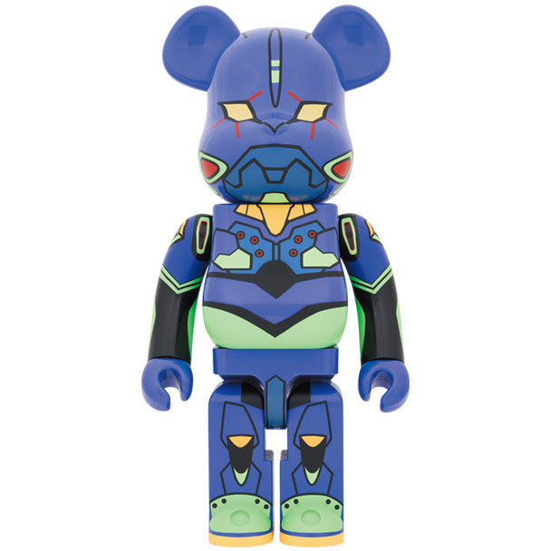 1000 % Bearbrick – Evangelion (EVA Unit 01 – New Paint)