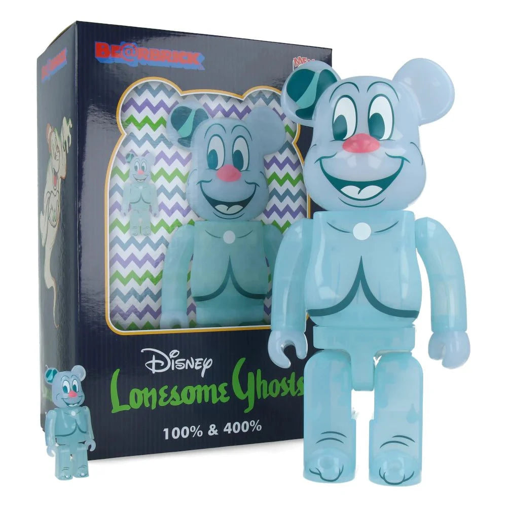 400% & 100% Bearbrick Sæt - Lonesome Ghosts (Disney)