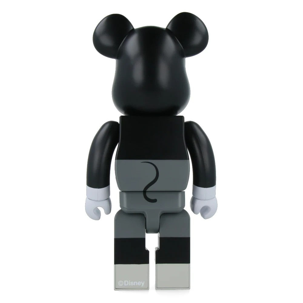 400% Bearbrick - Mickey Mouse (Black & White)