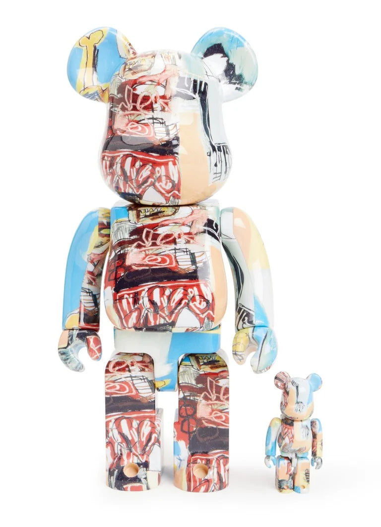 400% & 100% Bearbrick -setti – Jean-Michel Basquiat #6