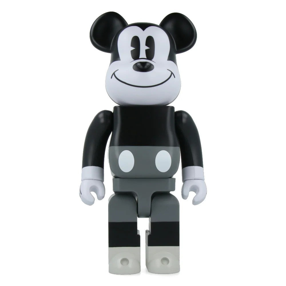 400% Bearbrick - Mickey Mouse (Black & White)