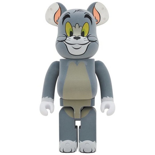 400% & 100% Bearbrick sæt - Tom  Flocky edition (Tom &  Jerry)