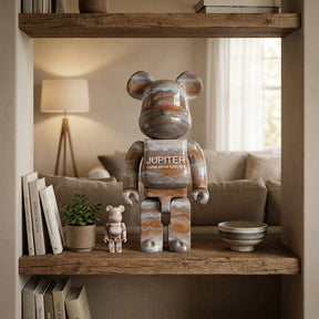 400% & 100% Bearbrick Set – Jupiter (NASA)-Medicom Toy-Bearbrick