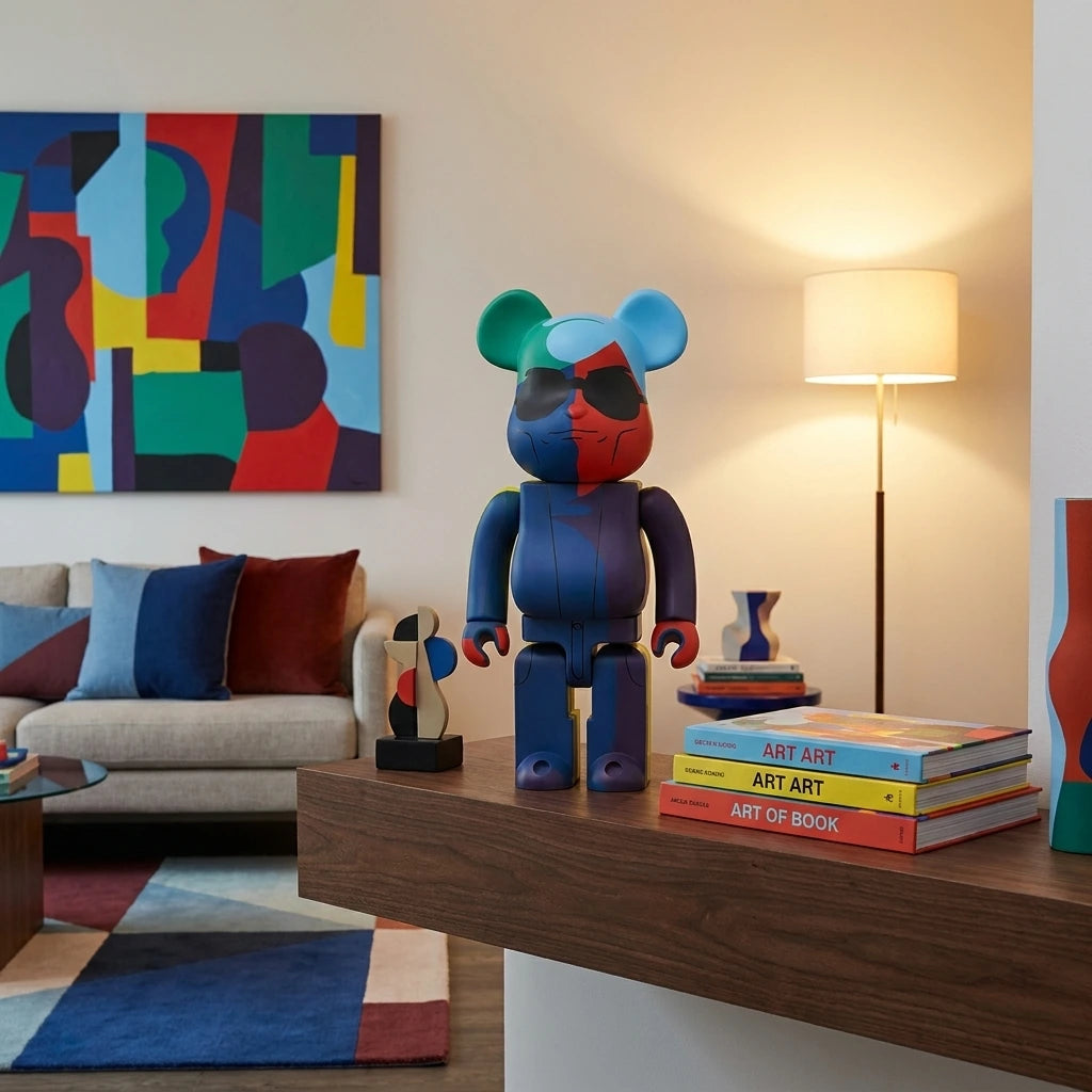 400% Bearbrick - Andy Warhol (Silkscreen) | 400% Bearbrick - Andy Warhol (Silkscreen) | Køb hos Bearbrick.dk