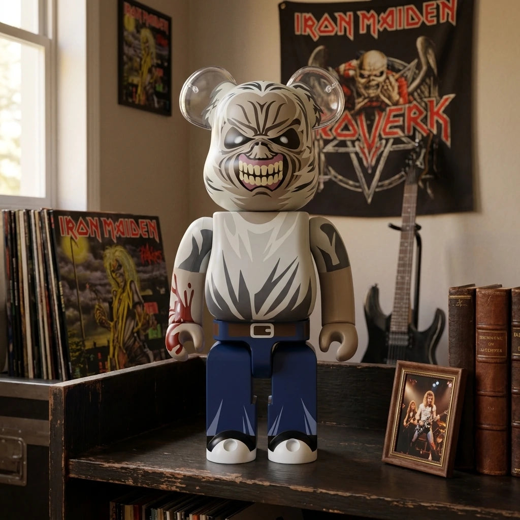 400% Bearbrick – Iron Maiden Eddie (The Killers) | 400% Bearbrick – Iron Maiden Eddie (The Killers) | Køb hos Bearbrick.dk