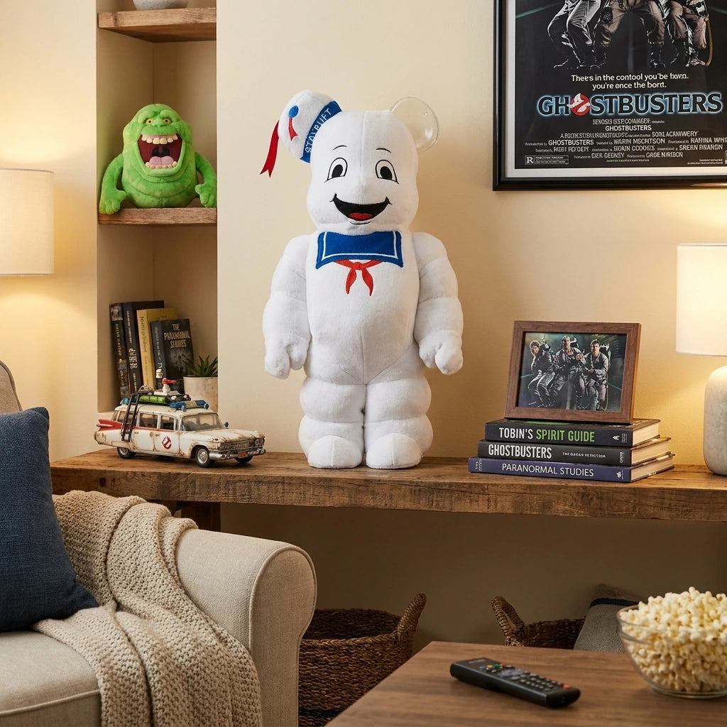 400%  Bearbrick - Stay Puft Marshmallow Man (Costume Edition) | 400%  Bearbrick - Stay Puft Marshmallow Man (Costume Edition) | Køb hos Bearbrick.dk