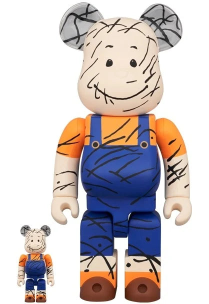 400% & 100% Bearbrick Sæt - Pigpen (Peanuts)