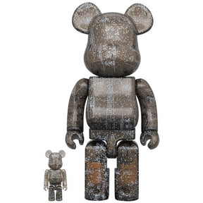 400% & 100% Bearbrick sæt - Unkle x Studio Ar.Mour.