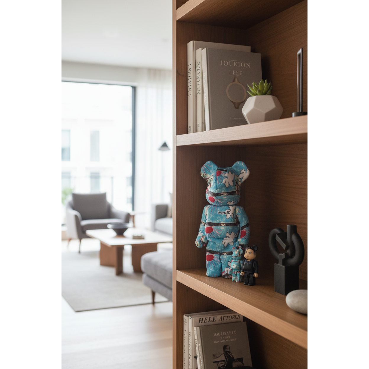400% & 100% Bearbrick sæt - Muro Tsuyoshi (3-pack)