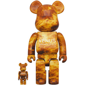 400% & 100% Bearbrick - Venus (NASA x Davinci+ Exploration)