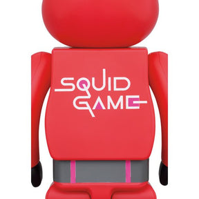 400% & 100% Bearbrick sæt - Squid Game (Triangle Guard)