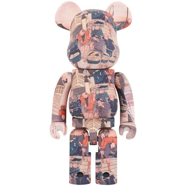 1000% Bearbrick - ''The 53 Stations" (Utagawa Kuniyoshi)