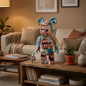 400 % & 100 % Bearbrick -setti – Jean-Michel Basquiat #6