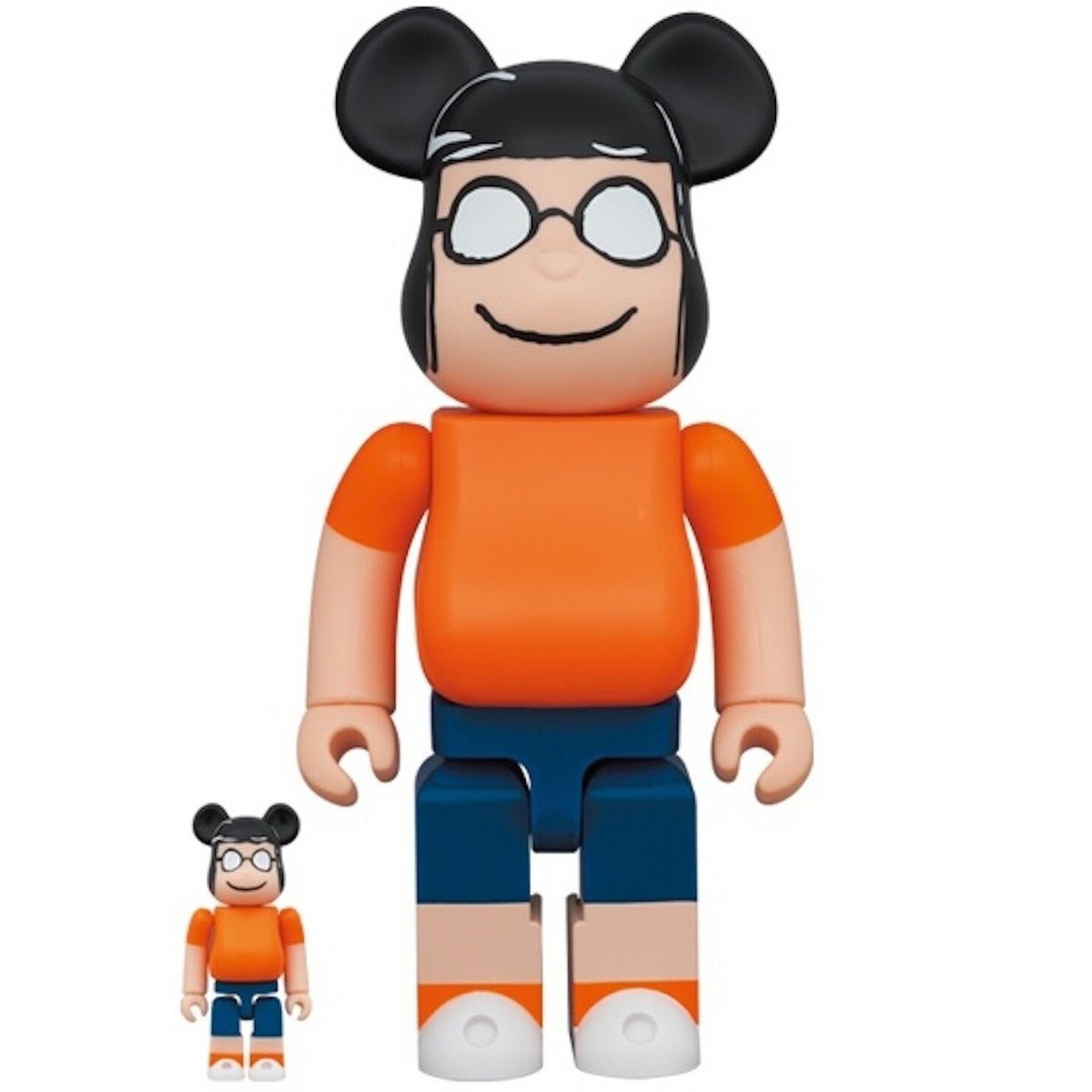 400% & 100% Bearbrick Sæt - Marcie (Peanuts)