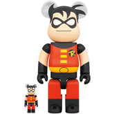 400% & 100% Bearbrick sæt - Robin (The New Batman Adventures)