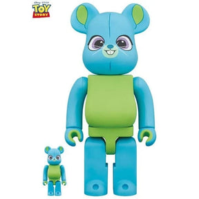 400% & 100% Bearbrick sæt - Bunny (Toy Story 4)-Medicom Toy-Bearbrick
