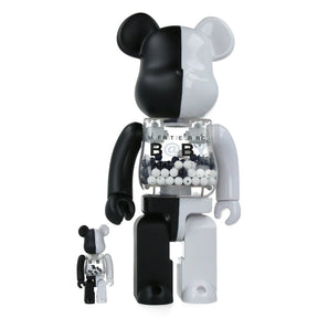 400% & 100% Bearbrick - My first Bearbrick Baby (Black & White)