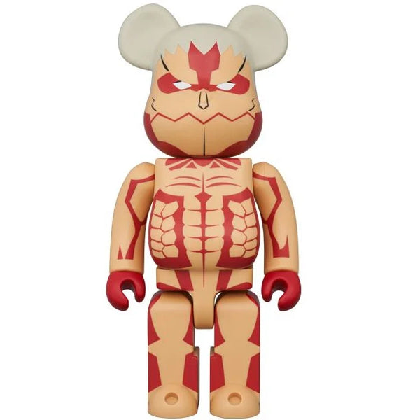 400% Bearbrick - Armored Titan (Attack on Titan)