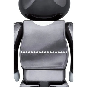 400% & 100% Bearbrick sæt - KISS Star Child (Chrome ed.)