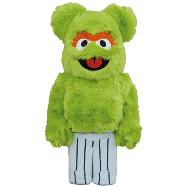 400%  Bearbrick set - Oscar The Grouch - Costume Edition (Sesame Street)