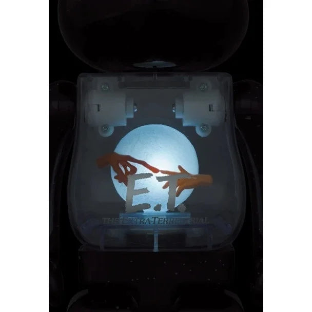 400% & 100% Bearbrick Set - E.T. (Light Up edition)