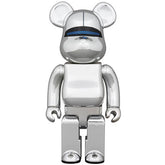 1000 % Bearbrick – Hajime Sorayama Robot (Blue Lights ed.)