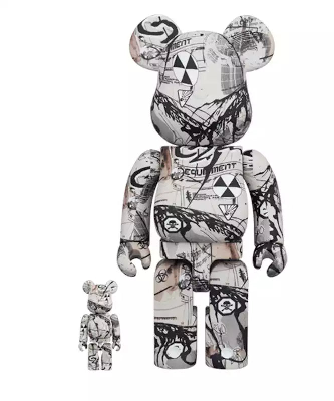 400% & 100% Bearbrick -setti – Hiroki Tsukuda 2G Exclusive