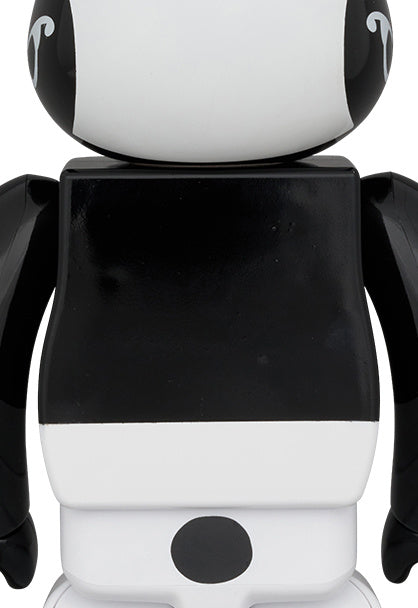 400% Bearbrick - Smurf (Black)