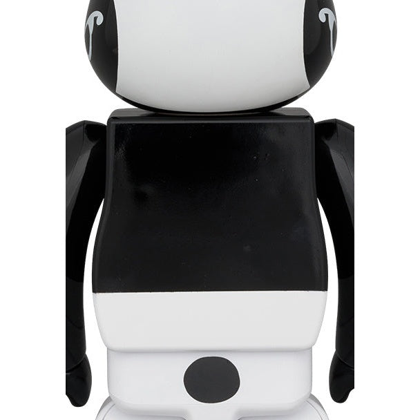 400% Bearbrick - Smurffi (musta)