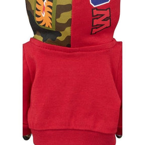 400% & 100% Bearbrick 3 pcs sæt - BAPE(R) LEGACY CAMO SHARK (Red ver.)