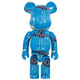 1000% Bearbrick - Jean-Michel Basquiat v9 (Sininen enkeli)