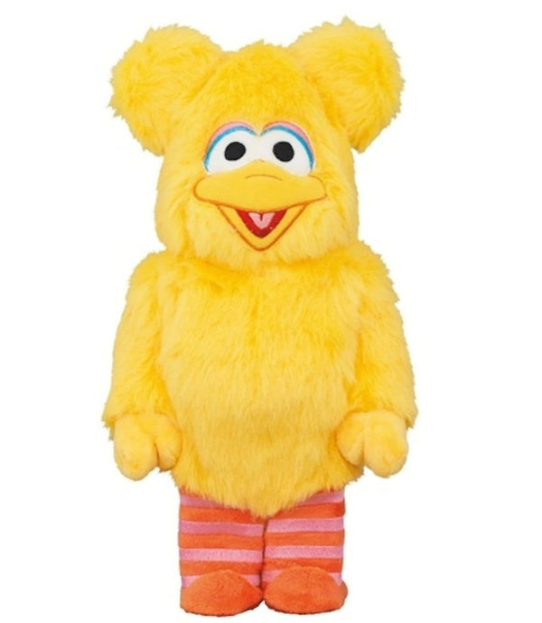 400% Bearbrick set - Big Bird (Sesame Street- Costume Version)
