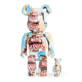 400 % & 100 % Bearbrick -setti – Jean-Michel Basquiat #6