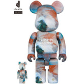 400% & 100% Bearbrick sæt - Barcelona Overview (Benjamin Grant)