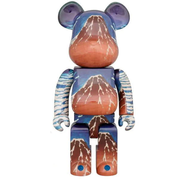 1000% Bearbrick - Katsushika Hokusai (Gaifu Kaisei)