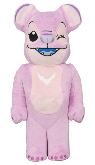 400% Bearbrick - Angel - Stitch (Costume version)