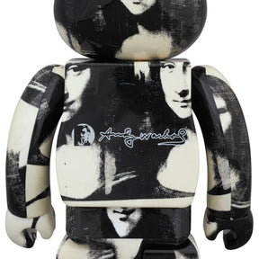 1000% Bearbrick - Andy Warhol (Special edition BWWT 3)