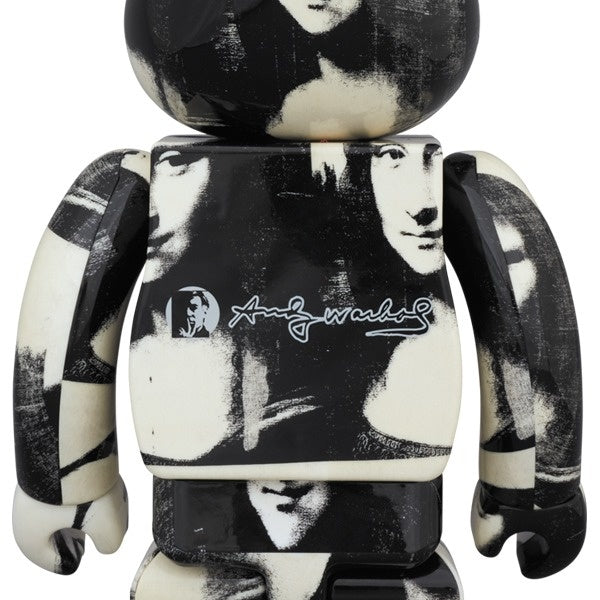 1000% Bearbrick - Andy Warhol (Special edition BWWT 3)