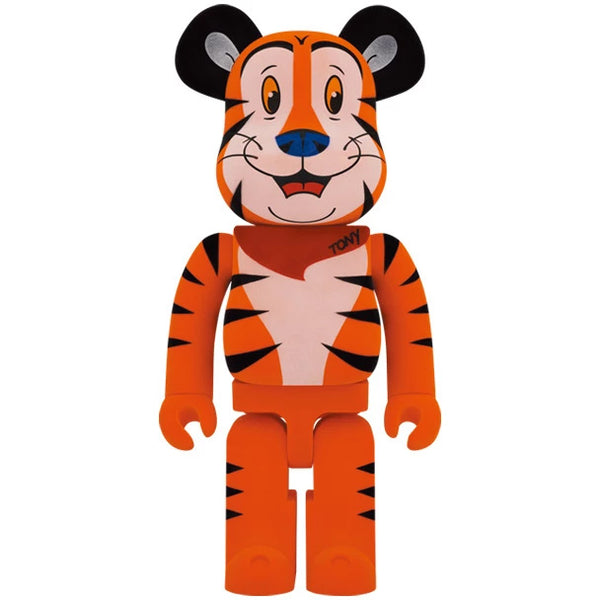 1000 % Bearbrick – Tony The Tiger Flocky (Kelloggs)